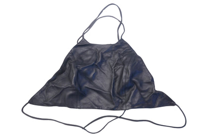 River Road 00305-033-1, 00305 033 1, 3050331 Women's Small Leather Halter Top NOS
