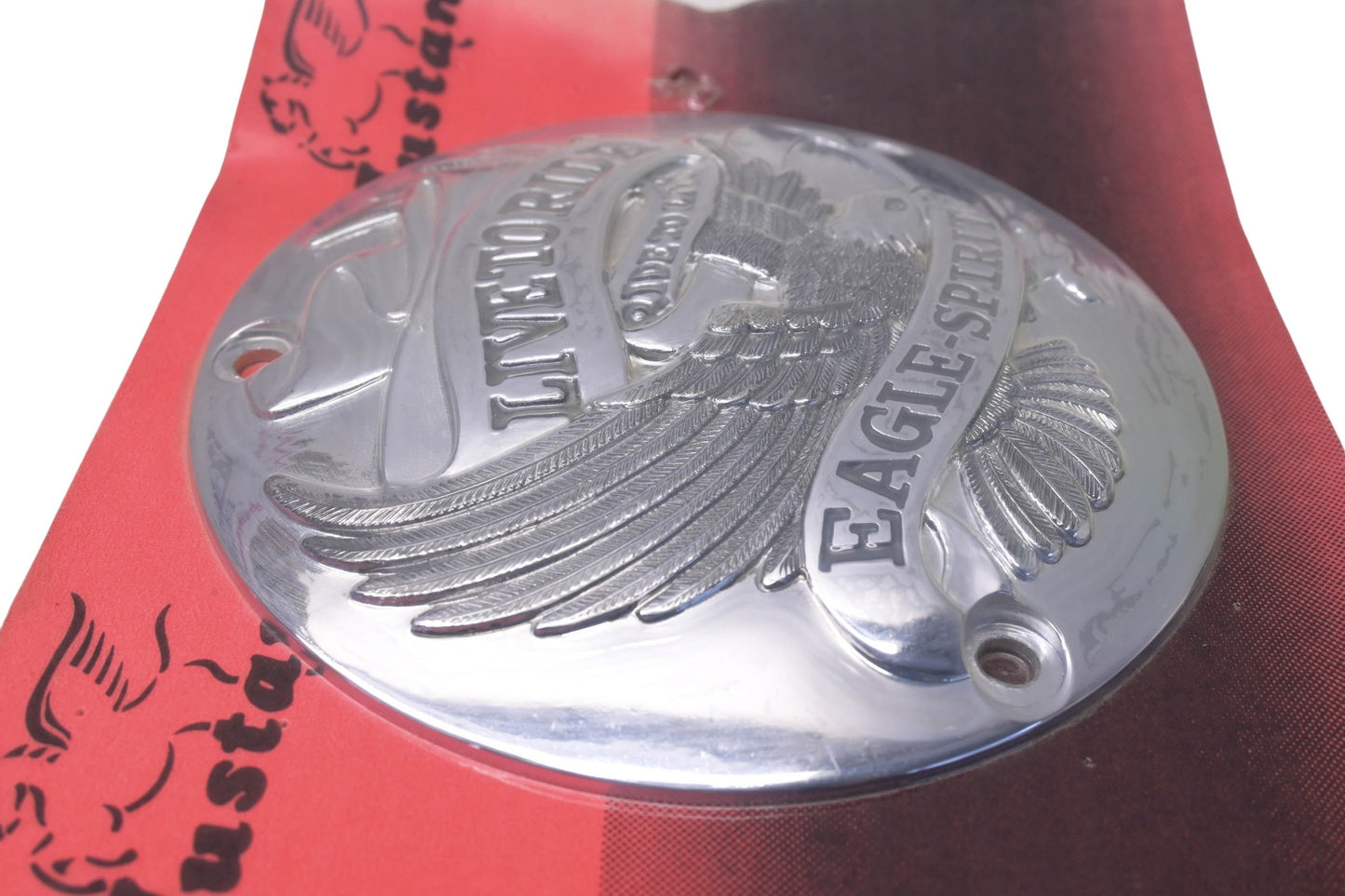 Mustang 25108 Eagle Spirit' Chrome Derby Cover NOS