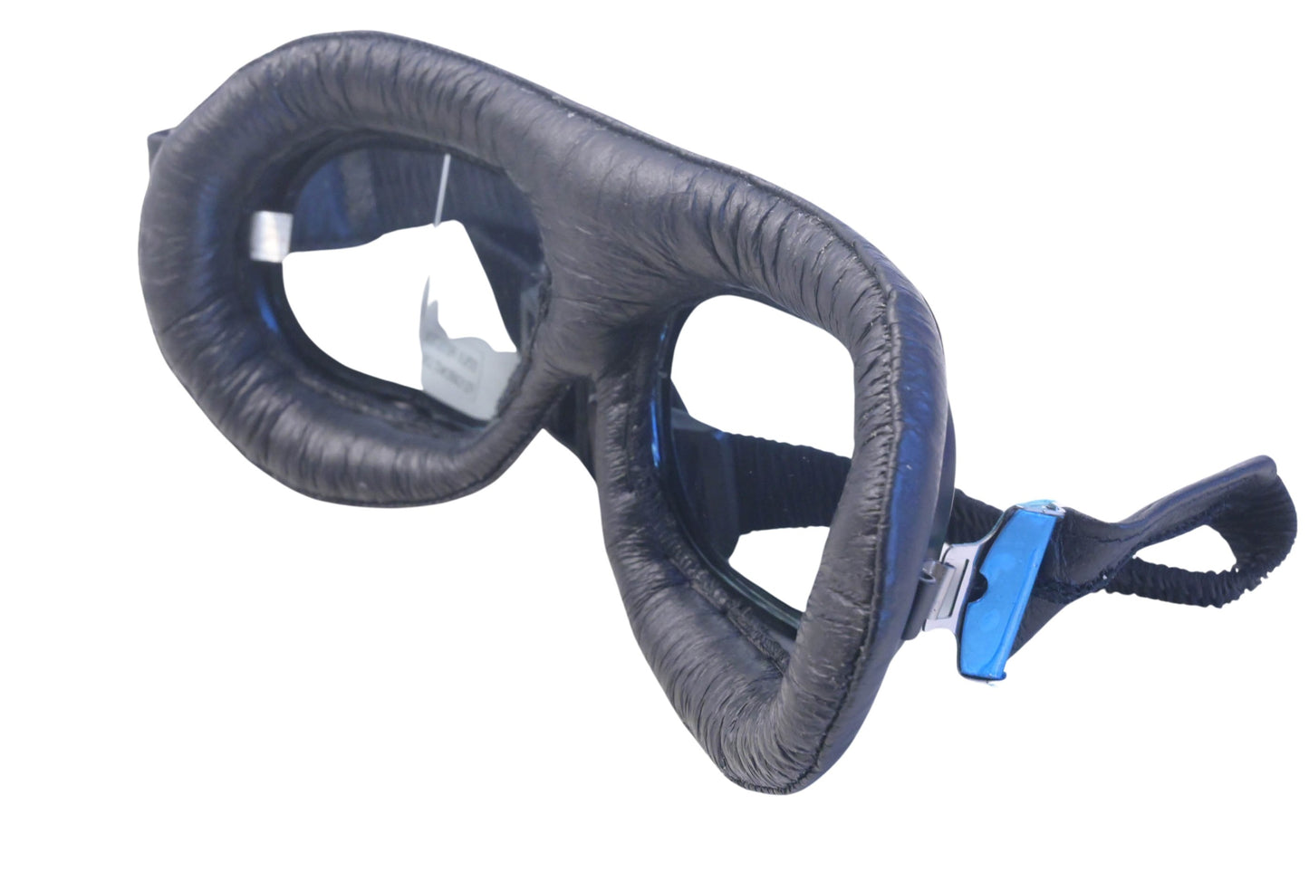 CCI Goggles 15-957, 25-970 Eagle Black Leather Riding Goggles NOS