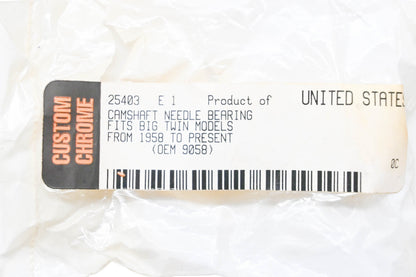 Custom Chrome 25403, 9058 Camshaft Needle Bearing NOS