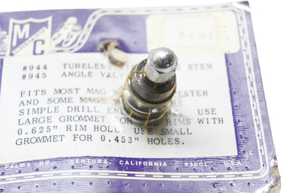 Chrome Specialties 150040, 944 Tubeless Tire Valve Stem NOS