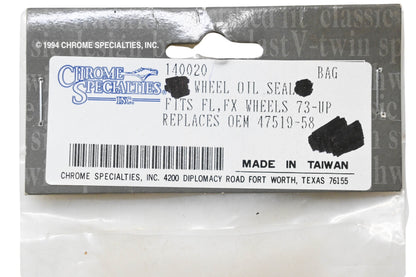 Chrome Specialties 140020, 47519-58 Oil Seal NOS