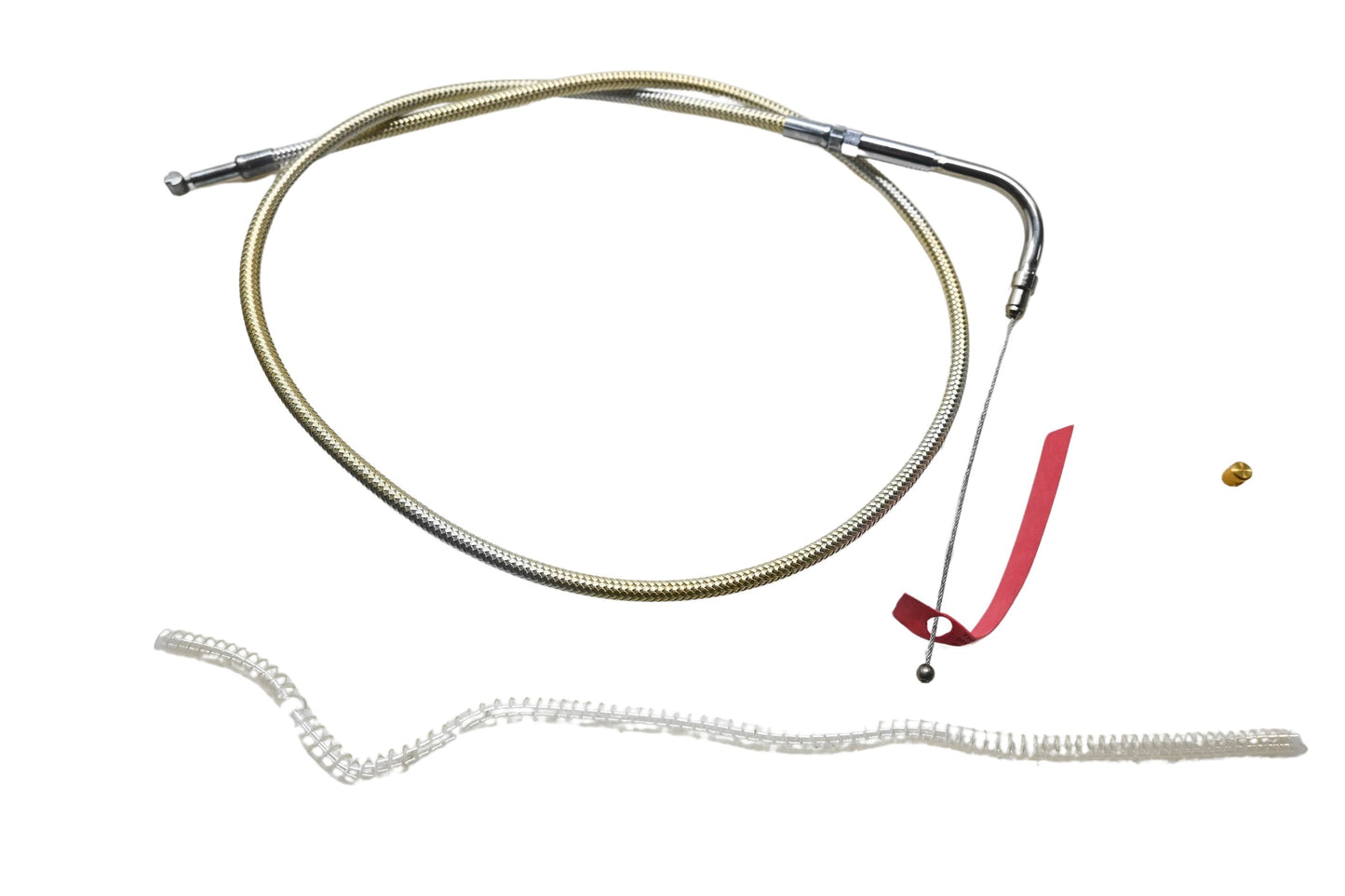 Custom Chrome 45200, 56356-96, 5639527 Magnum Sterling Chromite Braid Ignition Wire Kit NOS