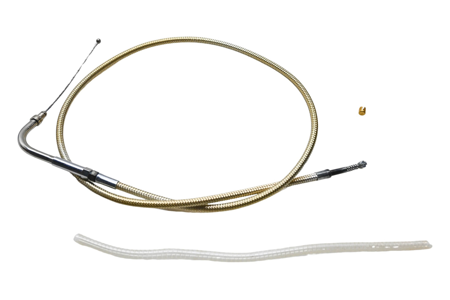 Custom Chrome 45220, 56355-96 Magnum Sterling Chromite Braid Ignition Wire Kit NOS