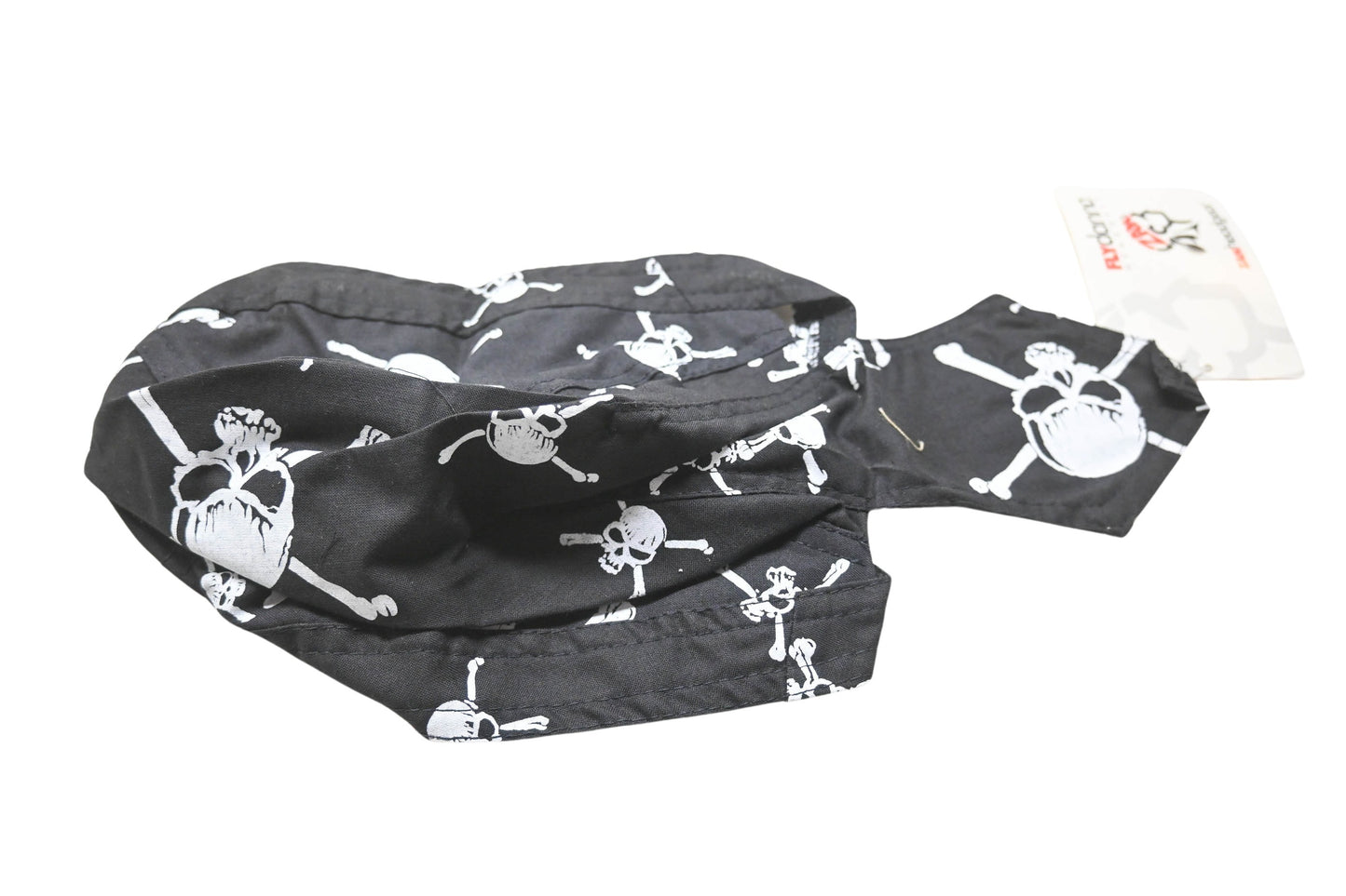 Chrome Specialties 440550 FlyDanna Skull Head Wrap Cotton One Size Fits All NOS
