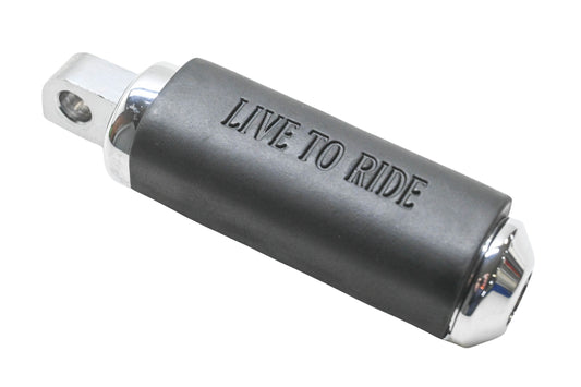 Custom Chrome 46-125 Live to Ride Footpeg Small Male Style Mount NOS