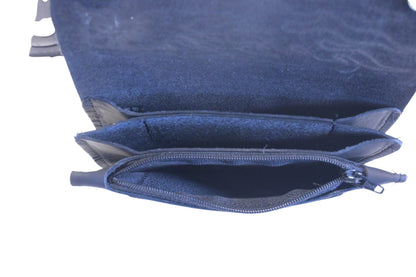 Aftermarket IM012-8 Black Leather Chain Wallet & Flaming Eagle Design NOS