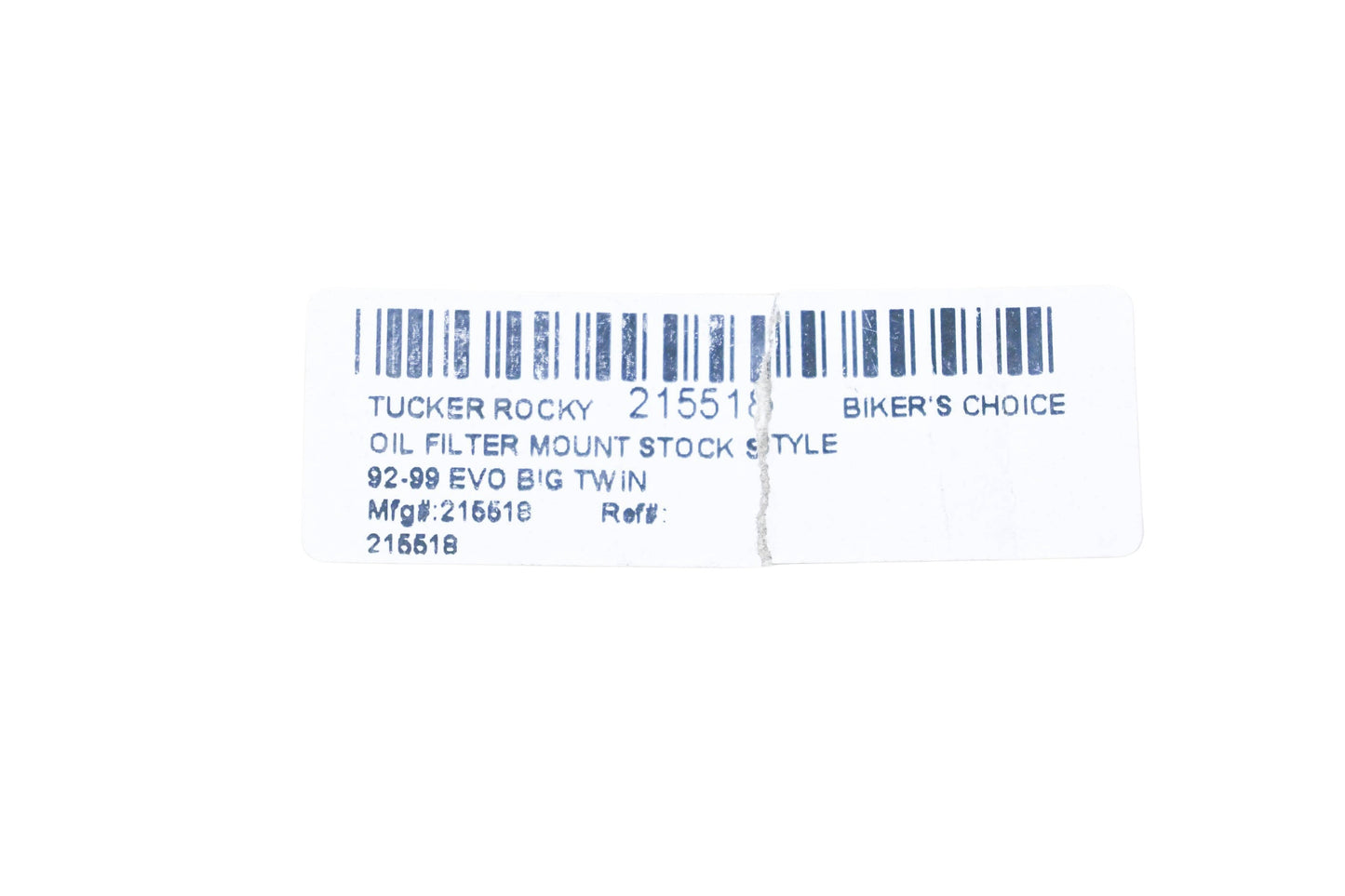 Biker's Choice 215518 Oil Filter Mount Stock Style NOS