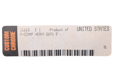 Custom Chrome 11213, 11-213 2'' P-Clamp Kit NOS
