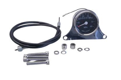 Chrome Specialties 310228, 31-0228 Mini Speedometer Kit NOS
