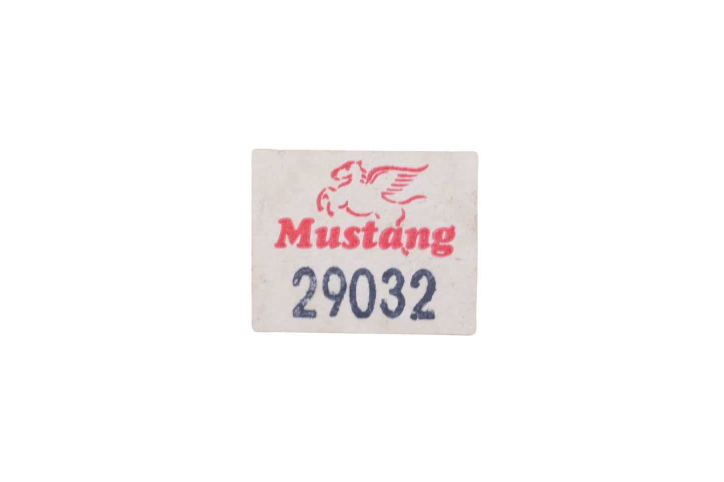 Mustang 29032 Motorcycle License Plate Frame NOS