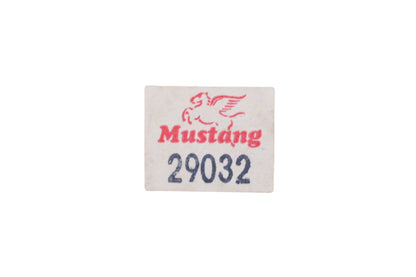 Mustang 29032 Motorcycle License Plate Frame NOS
