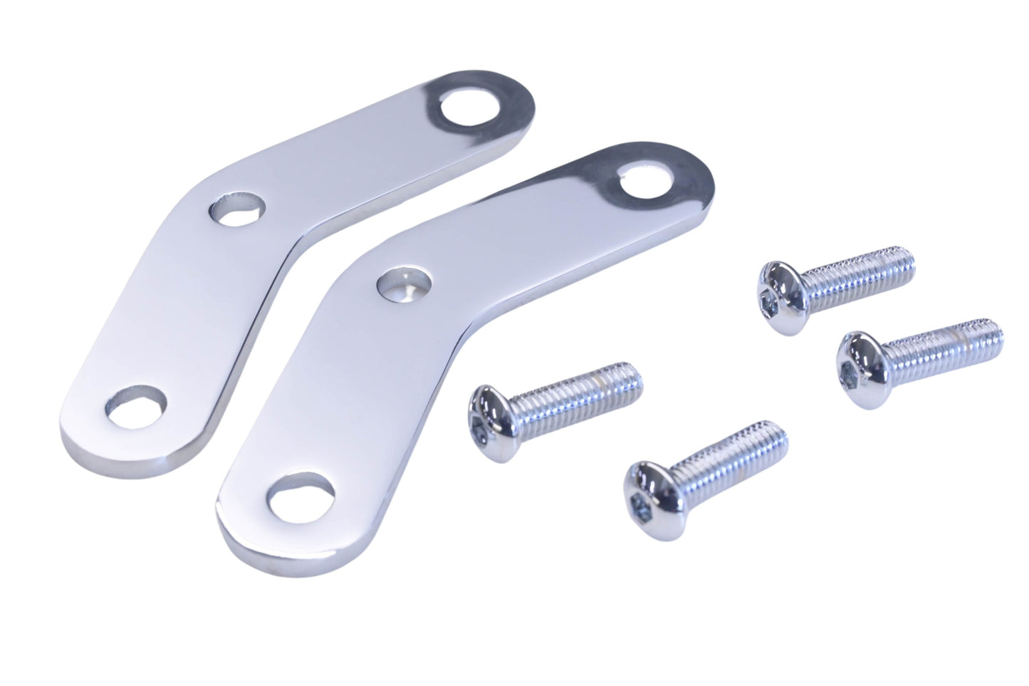 Custom Chrome 13-007, 13007 Chrome Foot Peg Bracket Mount Kit NOS