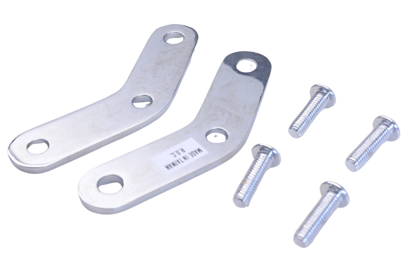 Custom Chrome 13-007, 13007 Chrome Foot Peg Bracket Mount Kit NOS