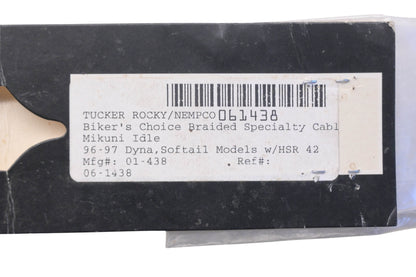 Bikers Choice 06-1438, 061438, 01-438 36'' Braided Specialty Cable NOS