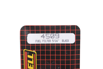 Russell 4509, 645090 5/16'' Black Fuel Filter NOS