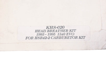 Mikuni KHS-020, KHS020 Head Breather Kit NOS
