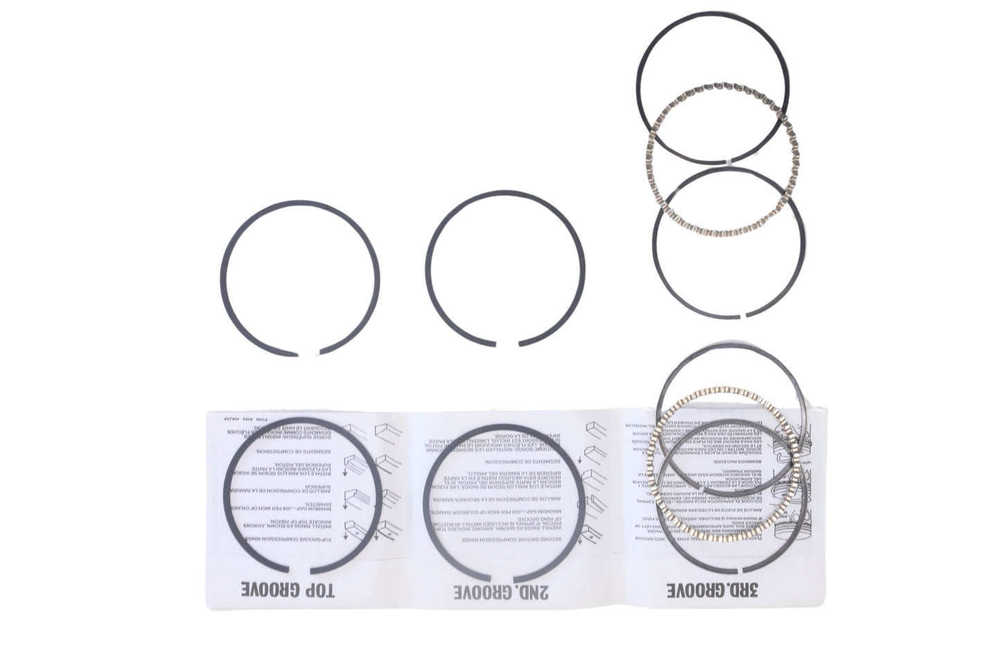 Hastings 6164, 23113, 23-112 Piston Ring Kits Qty 2 NOS