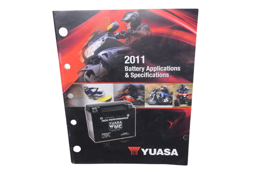 Yuasa YUA-766 2011 Battery Applications & Specifications Manual
