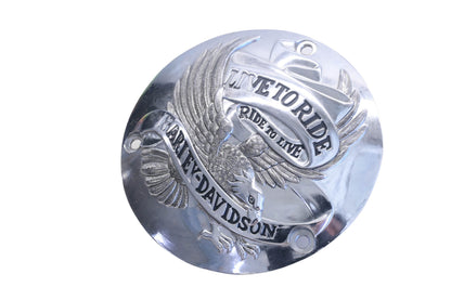 OEM Harley Davidson 25391-90T Eagle Iron Chrome Cover