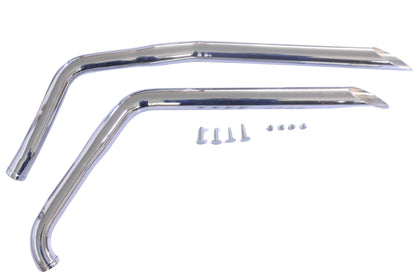 Custom Chrome 11051, 11-051 Dyno Power Drag Pipes & Stepped Diameter 2'' Tubing Kit NOS