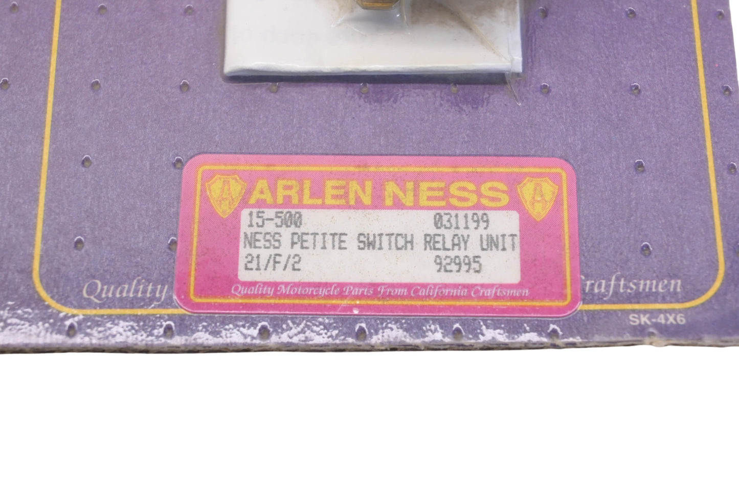 Arlen Ness 15-500, 31199, 92995 Ness Petite Relay Switch Unit NOS