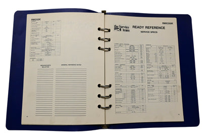 OEM Suzuki 99923-03891 1989 K Model Ready Reference Service Specifications Manual