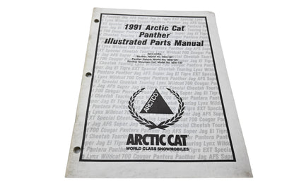 OEM Arctic Cat 2254-651 1991 Arctic Cat Panther Illustrated Parts Manual