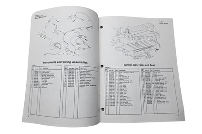 OEM Arctic Cat 2254-651 1991 Arctic Cat Panther Illustrated Parts Manual