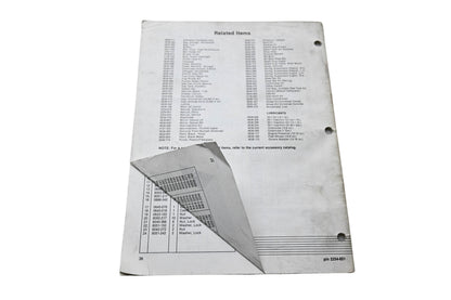 OEM Arctic Cat 2254-651 1991 Arctic Cat Panther Illustrated Parts Manual