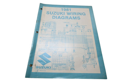 OEM Suzuki 99923-81755 1981 Suzuki Wiring Diagrams