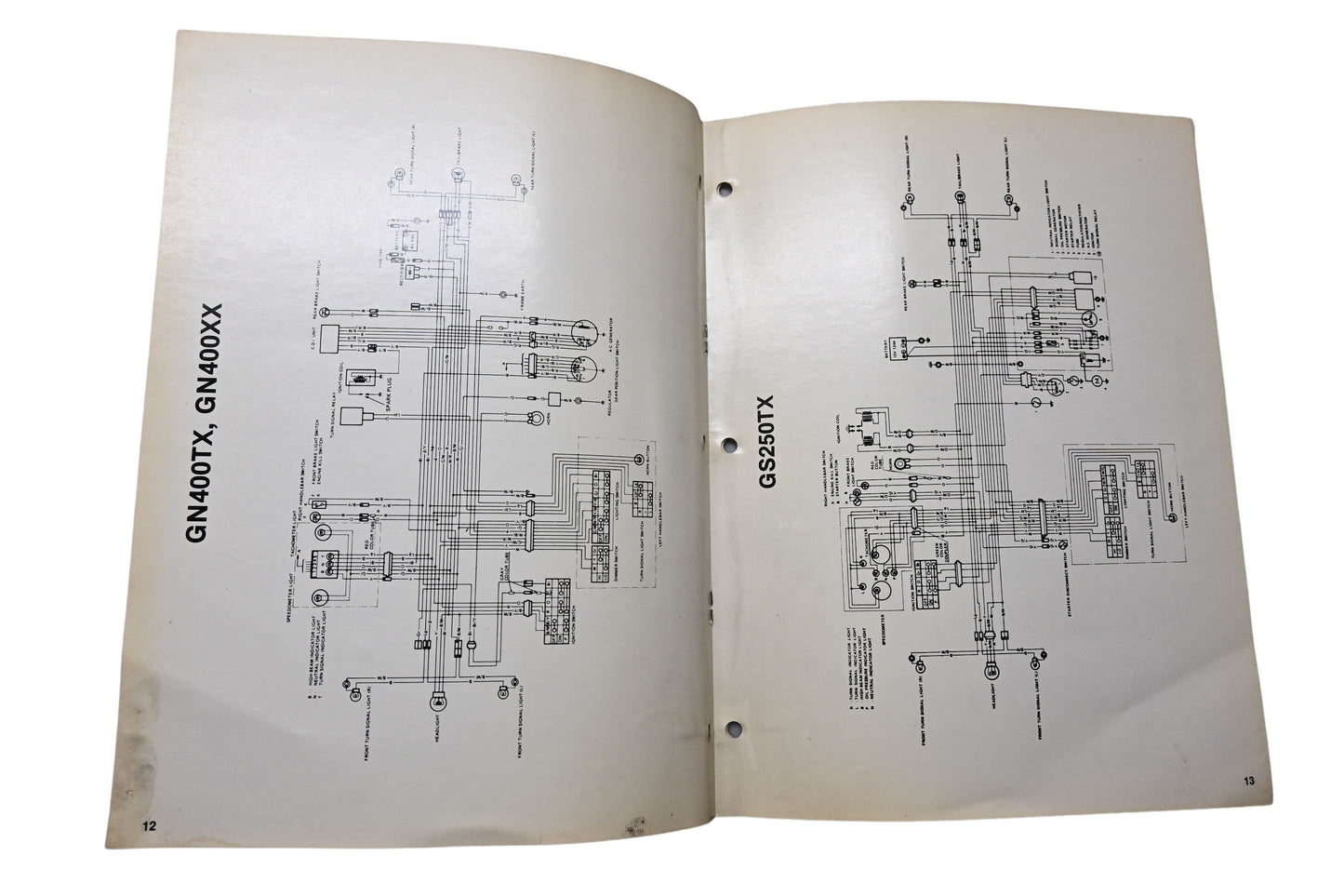 OEM Suzuki 99923-81755 1981 Suzuki Wiring Diagrams