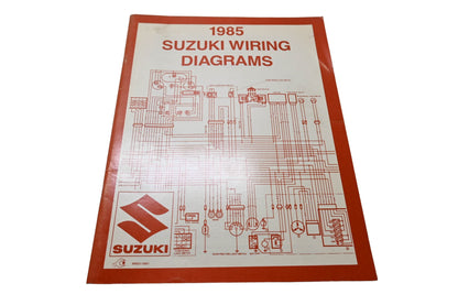 OEM Suzuki 99923-13851 1985 Suzuki Wiring Diagrams Manual