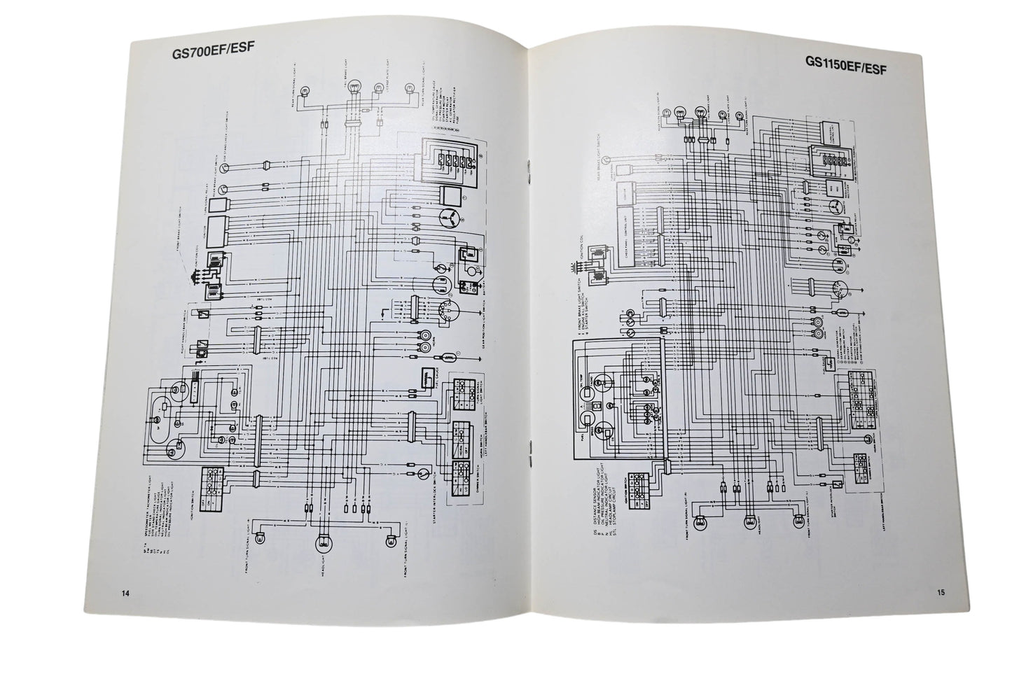 OEM Suzuki 99923-13851 1985 Suzuki Wiring Diagrams Manual