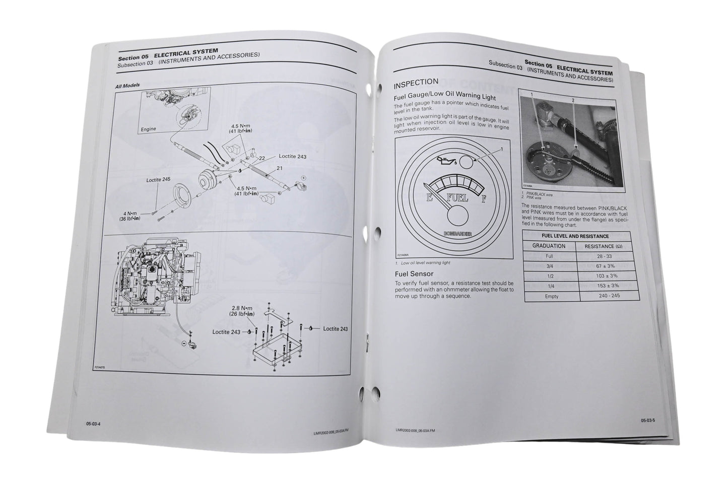 Aftermarket 219100135 Sea-Doo Sport Boats Shop Manual Utopia