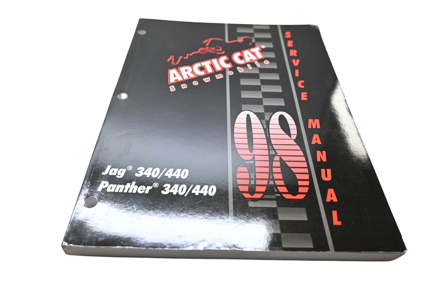 OEM Arctic Cat 2255-717 Arctic Cat Snowmobile Service Manual 98 Jag 340/440 Panther 340/440