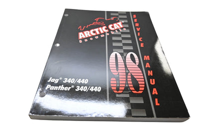 OEM Arctic Cat 2255-717 Arctic Cat Snowmobile Service Manual 98 Jag 340/440 Panther 340/440