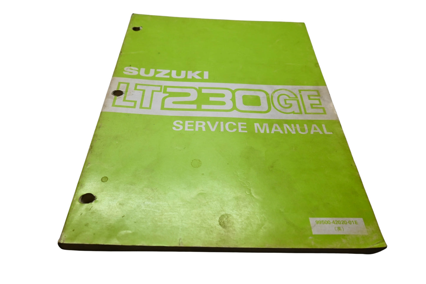 OEM Suzuki 99500-42020-01E LT230GE Service Manual
