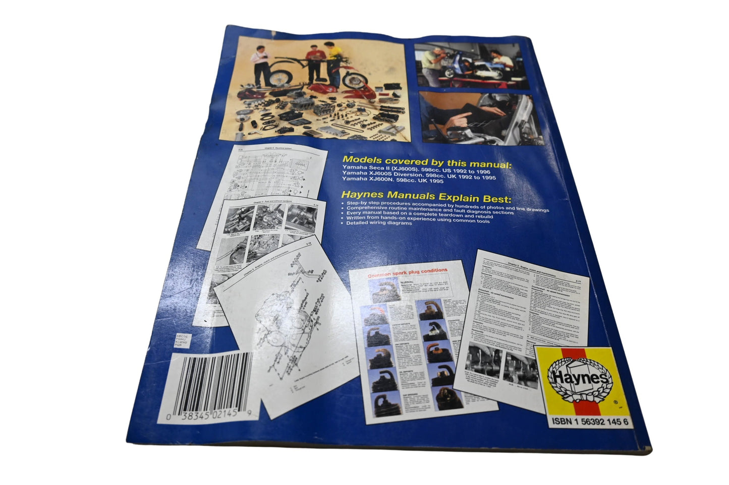 Haynes 1 56392 145 6, 2145 Yamaha XJ600S XJ600N Owners Workshop Manual