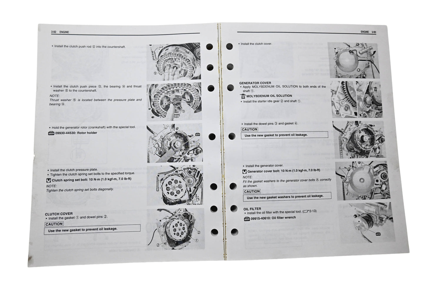 OEM Suzuki 99500-36130-03E DL650 Service Manual