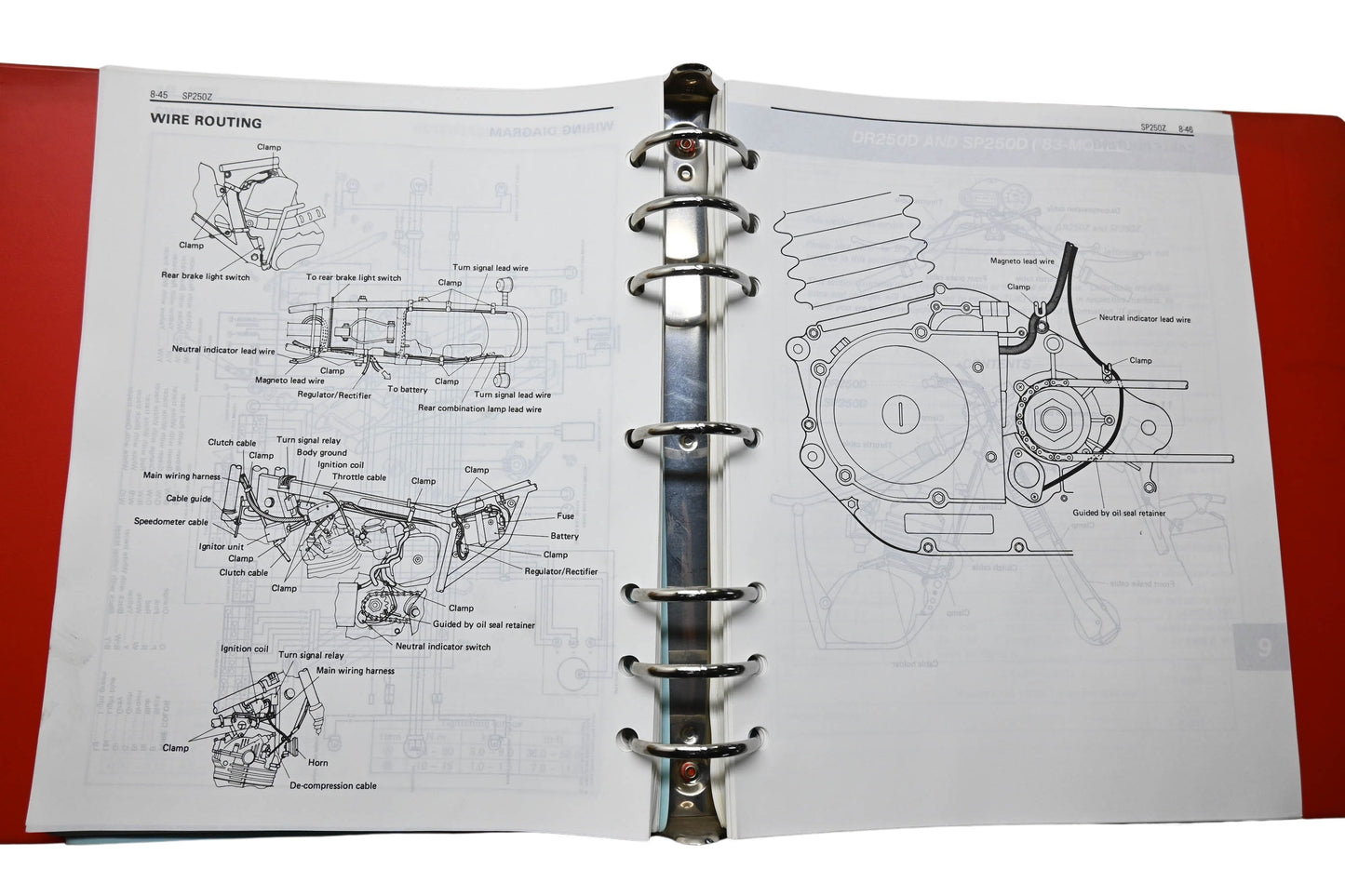 OEM Suzuki 99500-42002-03E DR250 Service Manual