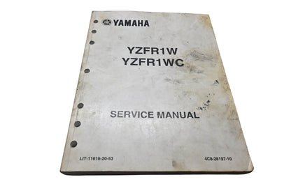 OEM Yamaha LIT-11616-20-53 YZFR1W YZFR1WC Service Manual