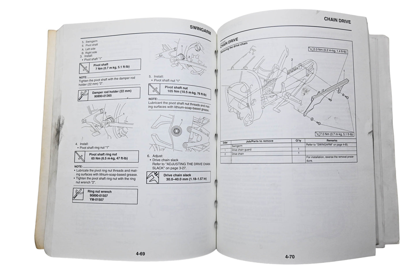 OEM Yamaha LIT-11616-20-53 YZFR1W YZFR1WC Service Manual
