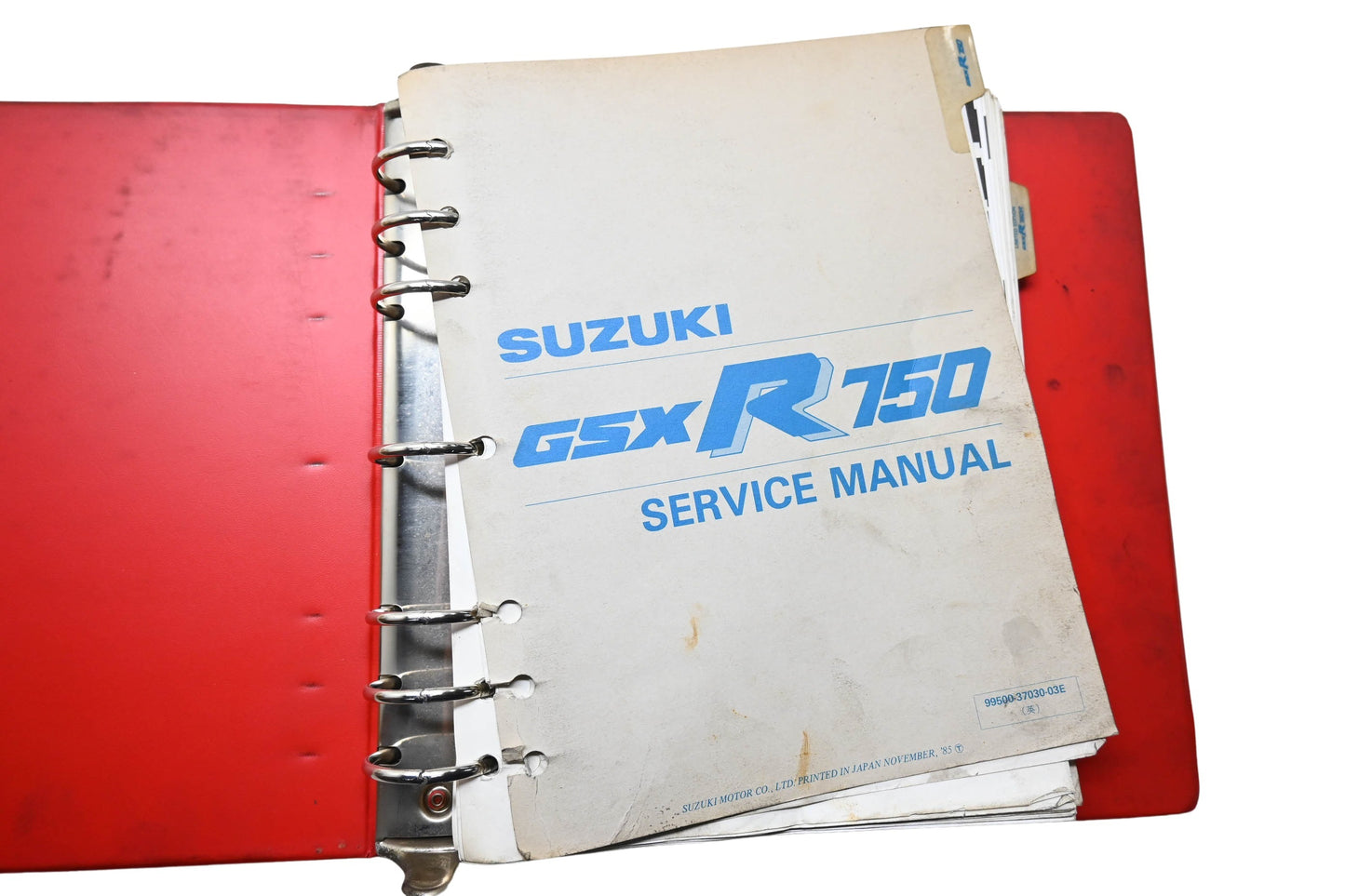 OEM Suzuki 99500-37030-03E GSXR750 Service Manual