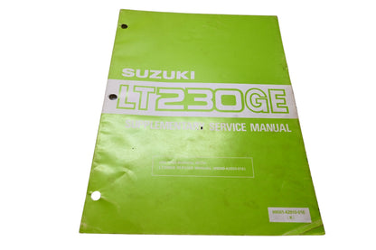 OEM Suzuki 99501-42010-01E LT230GE Supplementary Service Manual