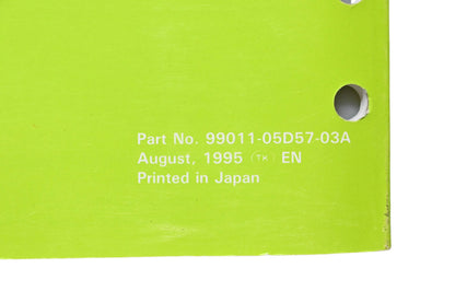 OEM Suzuki 99011-05D57-03A Owner's Service Manual 96 RMX250