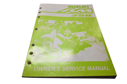 OEM Suzuki 99011-37F50-03A RM250 Owner's Service Manual