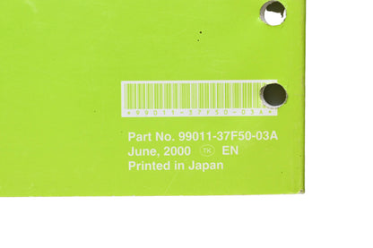OEM Suzuki 99011-37F50-03A RM250 Owner's Service Manual