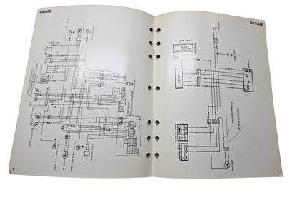 OEM Suzuki 99923-13841 1984 Suzuki Wiring Diagrams Manual