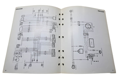 OEM Suzuki 99923-13911 1991 Suzuki ATV Motorcycle Wiring Diagrams Manual
